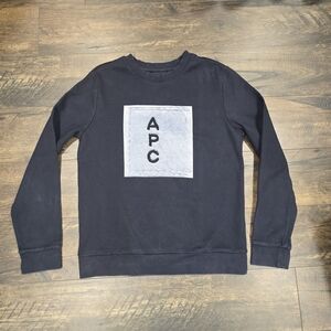 A.P.C. Men's Black Sweater